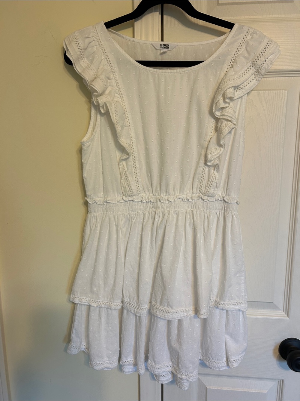 BB Dakota white dress